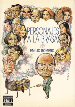 Seller image for PERSONAJES A LA BRASA for sale by Librera Vobiscum