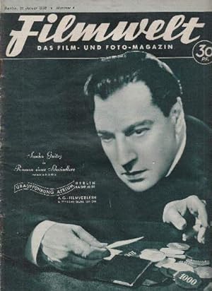 Das Film- und Foto-Magazin. Nummer 4, 21. Januar 1938. Mit sehr vielen Abbildungen.