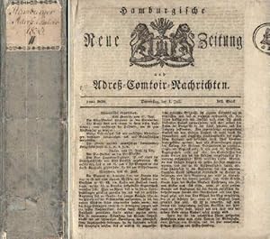Hamburgische Neue Zeitung und Adreß-Comtoir-Nachrichten. Jahrgang 1830, zweite Hälfte. 1. Juli bi...