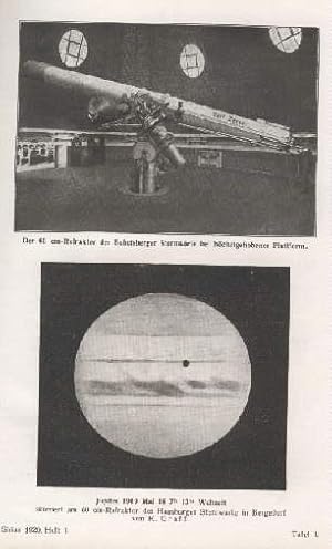 Bild des Verkufers fr Rundschau der gesamten Sternforschung fr Freunde der Himmelskunde und Fachastronomen. In Verbindung mit Prof. Dr. G. Berndt und Prof. C. Metger herausgegeben von Dr. H.H. Kritzinger. 53. Band oder neue Folge 48. Band 1920. Mit 11 Tafeln und einigen Textillustrationen. zum Verkauf von Antiquariat Heinz Tessin