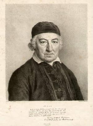 (01.12.1743 - 29.07.1827) Doktor der Theologie, Archidiacon an der Kirche St.Petri in Hamburg. Li...