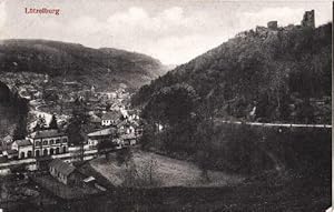 Lützelburg. Ansichtskarte in Lichtdruck. Abgestempelt Zabern 28.11.1915.