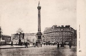 Nelson`s Column. Ansichtskarte in Lichtdruck. Ungelaufen.