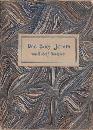Das Buch Joram. (1. und 2.Tausend).