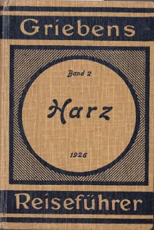 Der Harz. 39. Auflage bearbeitet von W.Dammann. Mit 20 Karten.