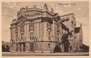 Bild des Verkufers fr Theater. Ansichtskarte in brunlichem Lichtdruck. Ungelaufen aber beschrieben. zum Verkauf von Antiquariat Heinz Tessin