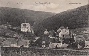 Waldhaus - Kinderheilanstalt. Ansichtskarte in Lichtdruck. Abgestempelt Salzdetfurth 15.07.1912.