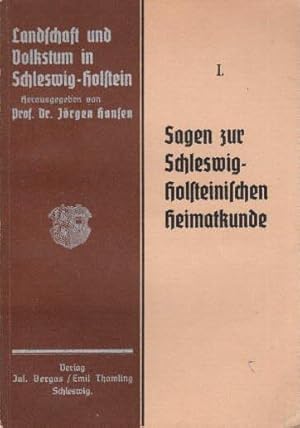 Seller image for Sagen zur Schleswig-Holsteinischen Heimatkunde. Eine Auswahl von Karl Mllenhoffs Sagen. for sale by Antiquariat Heinz Tessin