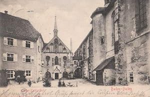 Kloster Lichtenthal. Ansichtskarte in Lichtdruck. Abgestempelt Baden-Baden 09.06.1910.