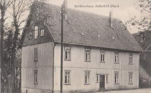 Image du vendeur pour Schtzenhaus Zellerfeld (Harz). Ansichtskarte in Lichtdruck. Abgestempelt Clausthal-Zellerfeld, 19.09.1928. mis en vente par Antiquariat Heinz Tessin