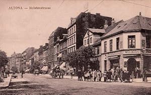 Holstenstrasse. Ansichtskarte in Lichtdruck. Ungelaufen.