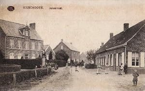 Jansstraat. Ansichtskarte in Lichtdruck. Abgestempelt Feldpost 10.06.1915.