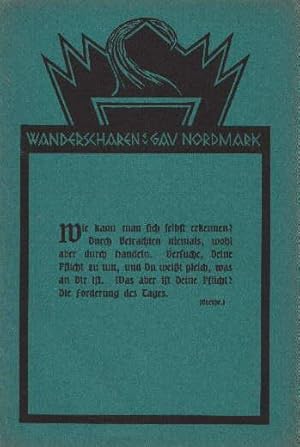 Wanderscharen E.V. Gau Nordmark. Konvolut von 13 Heften aus den Jahrgänge 1924 bis 1925.