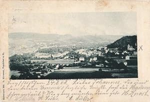 Vom Staffelberg. Ansichtskarte in Lichtdruck. Abgestempelt Bad Kissingen 24.08.1906.