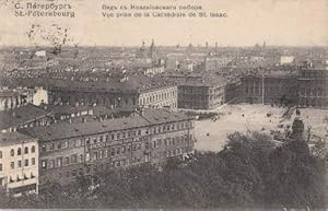 Seller image for Vue prise de la Cathedrale de St.Isaac. Ansichtskarte in Lichtdruck. Abgestempelt 14.07.1903. for sale by Antiquariat Heinz Tessin