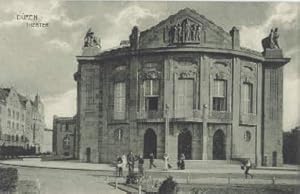 Theater. Ansichtskarte in Lichtdruck. Ungelaufen.