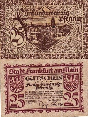 Bild des Verkufers fr Gutschein ber Fnfundzwanzig Pfennig. zum Verkauf von Antiquariat Heinz Tessin