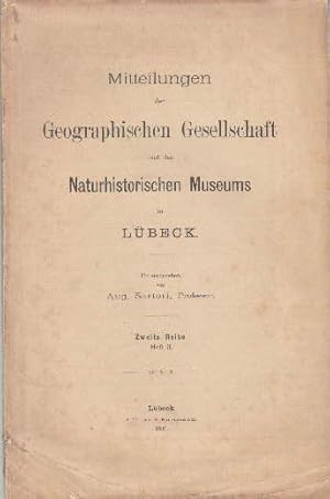 Imagen del vendedor de Wanderungen in der nrdlichen Basilicata (Umteritalien). Seite 1-31 in: Mitteilungen der Geographischen Gesellschaft und des Naturhistorischen Museums in Lbeck, Zweite Reihe, Heft 3. a la venta por Antiquariat Heinz Tessin