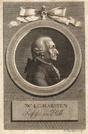 (1732 - 1787) Mathematiker und Philosoph, 1758 Professor in Rostock, seit 1760 in Bützow, 1768 Pr...