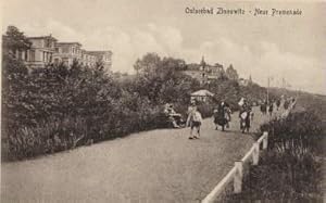 Immagine del venditore per Ostseebad Zinnowitz. Neue Promenade. Ansichtskarte in Lichtdruck. Ungelaufen. venduto da Antiquariat Heinz Tessin