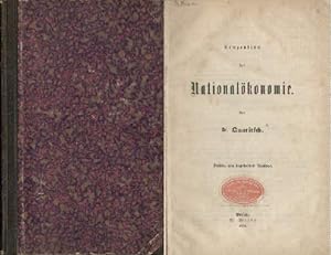 Compendium der Nationalökonomie. Dritte, neu bearbeitete Auflage.