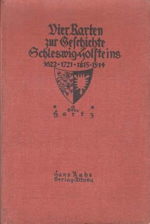 Bild des Verkufers fr Vier Karten zur Geschichte Schleswig-Holsteins. Mit Textheft. 4 mehrfach gefaltete farbige Karten. zum Verkauf von Antiquariat Heinz Tessin