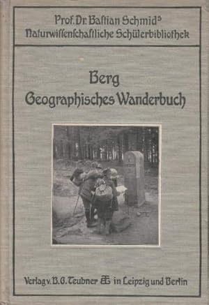 Immagine del venditore per Geographisches Wanderbuch. Fr mittlere und reife Schler, ein Fhrer fr Wandervgel und Pfadfinder. Mit 195 Textabbildungen. venduto da Antiquariat Heinz Tessin