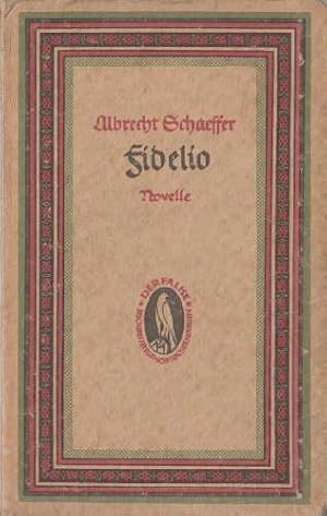 Seller image for Fidelio. Novelle. for sale by Antiquariat Heinz Tessin
