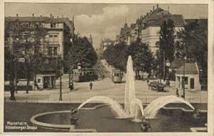 Heidelberger Straße. Ansichtskarte in Lichtdruck. Ungelaufen.