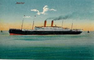 Seller image for Ansicht des Schiffes. Postkarte in farbigem Lichtdruck. Ungelaufen. for sale by Antiquariat Heinz Tessin