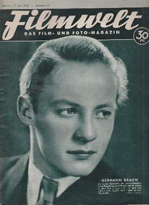 Das Film- und Foto-Magazin. Nummer 25, 17. Juni 1938. Mit sehr vielen Abbildungen.