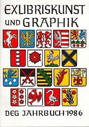 Jahrbuch der Deutschen Exlibris-Gesellschaft 1986. Mit vielen Abbildungen und Beilagen.