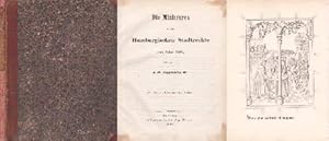 Die Miniaturen zu dem Hamburgischen Stadtrechte vom Jahre 1497. Mit 18 lithographierte Tafeln.