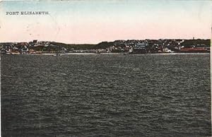 Ansicht vom Meer. Ansichtskarte in farbigem Lichtdruck. Abgestempelt Lourenco Marques 09.05.1909.