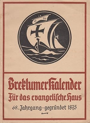 Bild des Verkufers fr Breklumer Kalender fr das evangelische Haus 1950. Mit einigen Textillustrationen sowie 12 Ansichten von Kirchen in Schleswig-Holstein nach Zeichnungen. zum Verkauf von Antiquariat Heinz Tessin