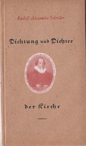 Seller image for Dichtung und Dichter. for sale by Antiquariat Heinz Tessin