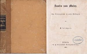Imagen del vendedor de Doolin von Mainz. Eine Rittergeschichte in zehn Gesngen. a la venta por Antiquariat Heinz Tessin