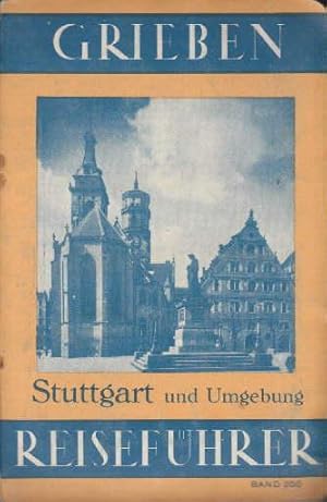 Stuttgart Die Stadt der Auslandsdeutschen" und Umgebung mit Schloß Solitude, Ludwigsburg, Marbac...