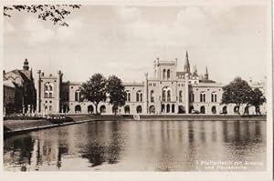 Immagine del venditore per Pfaffenteich mit Arsenal und Paulskirche. Ansichtskarte in Photodruck. Ungelaufen. venduto da Antiquariat Heinz Tessin