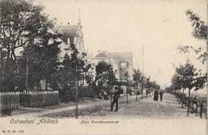 Neue Strandpromenade. Ansichtskarte in Lichtdruck. Abgestempelt Ahlbeck 28.07.1906.
