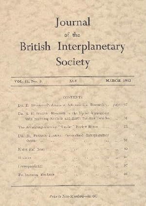 of the British Interplanetary Society. Vol 11, No. 2.