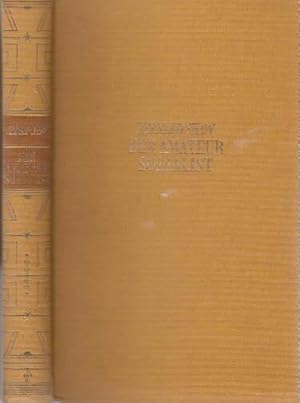 Seller image for Der Amateur - Sozialist. Roman. Deutsch von Wilhelm Cremer. for sale by Antiquariat Heinz Tessin