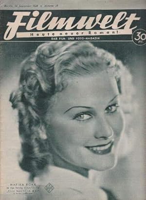 Das Film- und Foto-Magazin. Nummer 39, 23. September 1938. Mit sehr vielen Abbildungen.