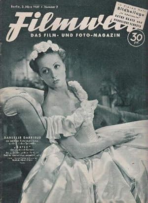 Das Film- und Foto-Magazin. Nummer 9. 3. März 1939. Mit sehr vielen Abbildungen.