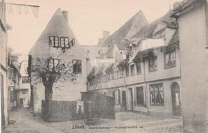 Bild des Verkufers fr Durchgang Wahmstrase 48. Ansichtskarte in Lichtdruck. Ungelaufen. zum Verkauf von Antiquariat Heinz Tessin