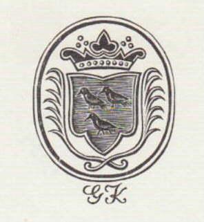 Bild des Verkufers fr Exlibris fr G. K. (Gerhard Kreyenberg). Holzschnitt von Ellen Beck. zum Verkauf von Antiquariat Heinz Tessin