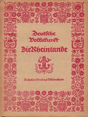 Imagen del vendedor de Die Rheinlande. Text & Bildsammlung. Mit 172 Abbildungen auf Tafeln. a la venta por Antiquariat Heinz Tessin