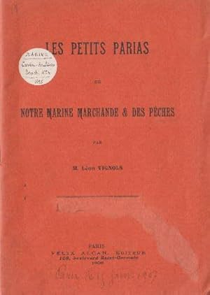 Les petits parias de notre marine marchande & des pèches.