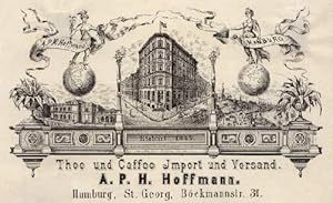 St.Georg - Thee und Caffee Import und Versand, A.P.H. Hoffmann, Hamburg, St.Georg, Böckmannstr. 3...