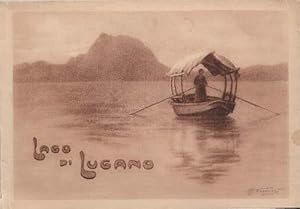 Lago di Lugano. Album Ricordo (con 48 vedute). 48 Abbildungen auf Tafeln.